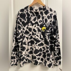 Nightmare Before Christmas Tie-Dye Long Sleeve Shirt